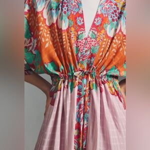 Anthropology Printed Kimono